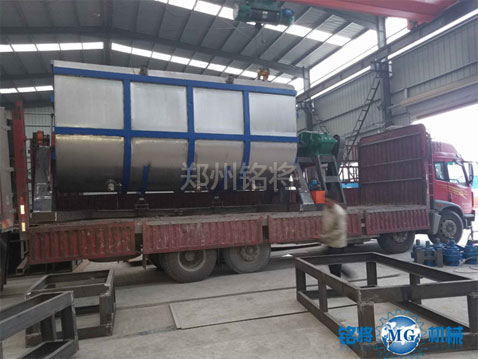 20噸臥式不銹鋼真石漆攪拌機(jī)發(fā)貨 20噸臥式不銹鋼真石漆攪拌機(jī)發(fā)貨