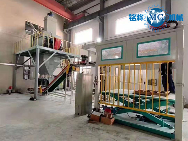 江蘇張家港輕質石膏砂漿自動化生產線安裝收尾！馬上準備試機啦！